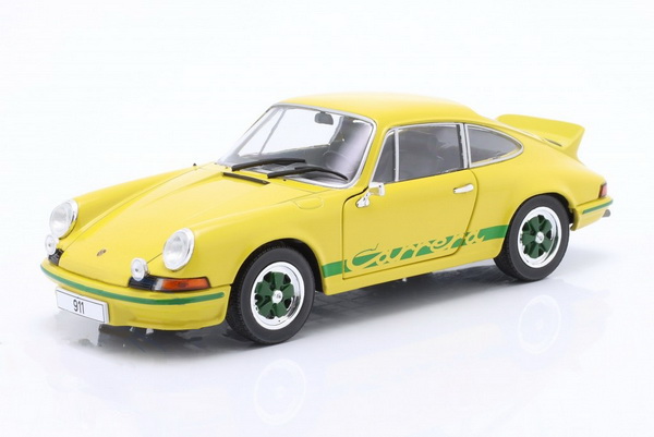porsche 911 carrera 2.7 rs 1972 yellow/green WB124189 Модель 1:24